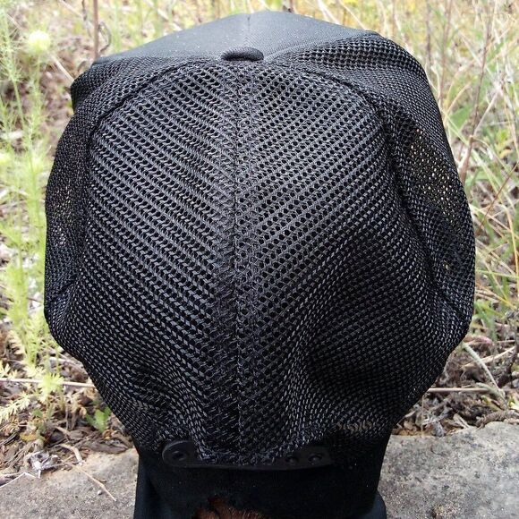 Deadstock Vintage Peterbilt Trucking Patch Snap Back Trucker Hat - Picture 3 of 5